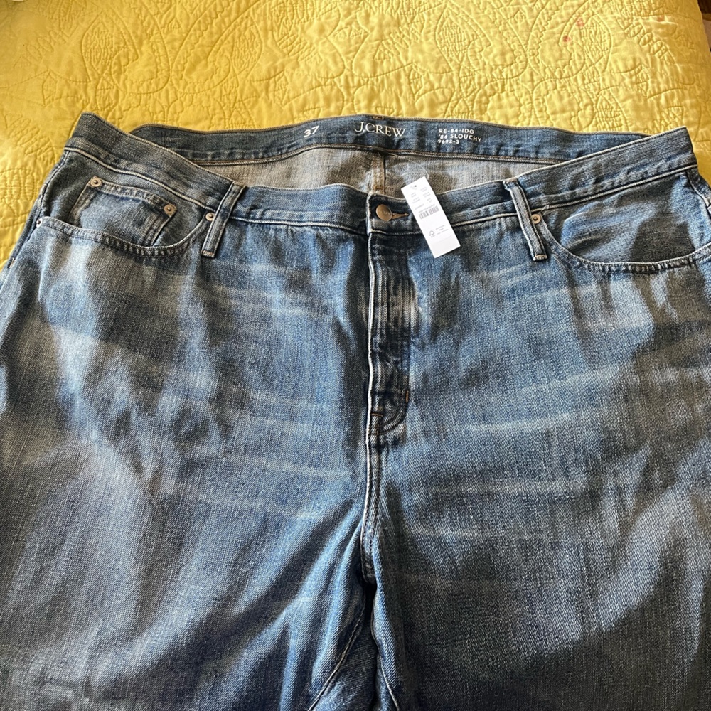 NWT J. Crew 84 Slouchy Jeans.  Size 37, equivalent to a W. 24.